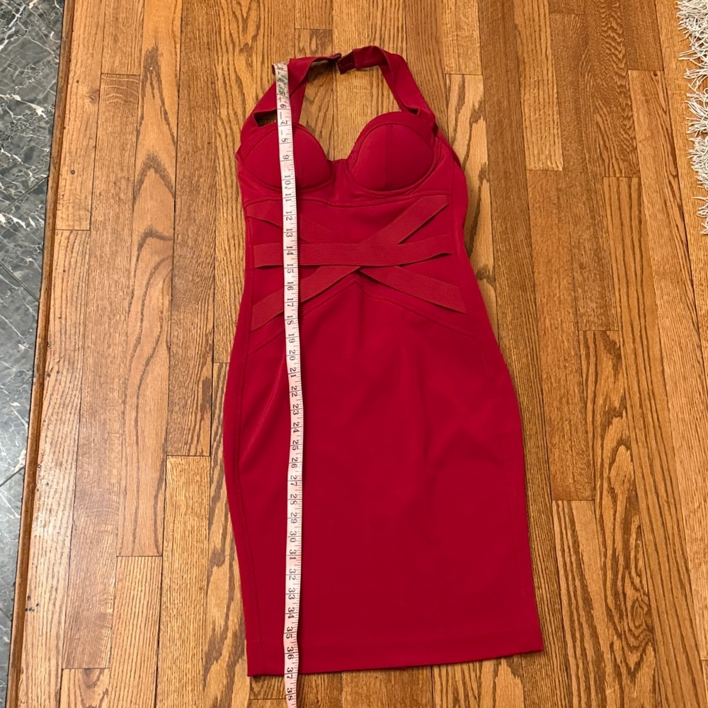 Guess by Marciano Red Midi Dress - Picture 3 of 5